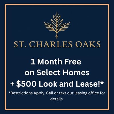 One month free adn 500 LL for st. charles